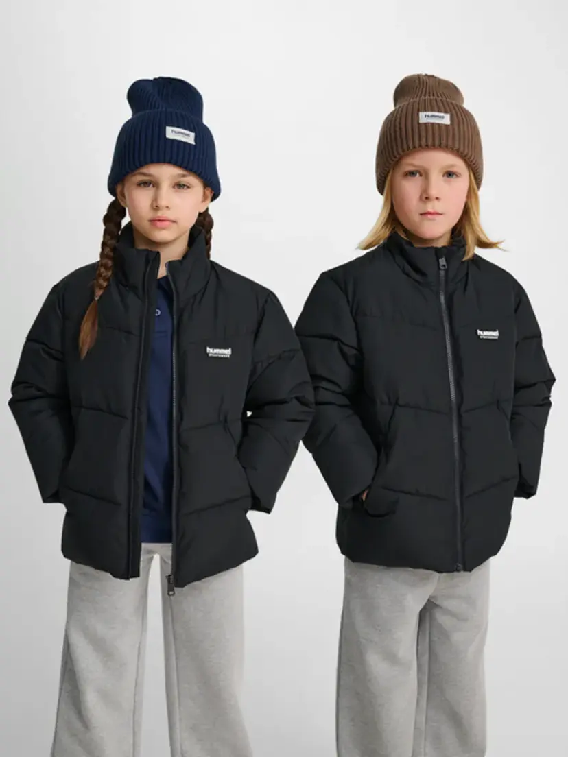 Hummel Hummel Jr Puffer Vinterjakke Black (146 / 11 år)