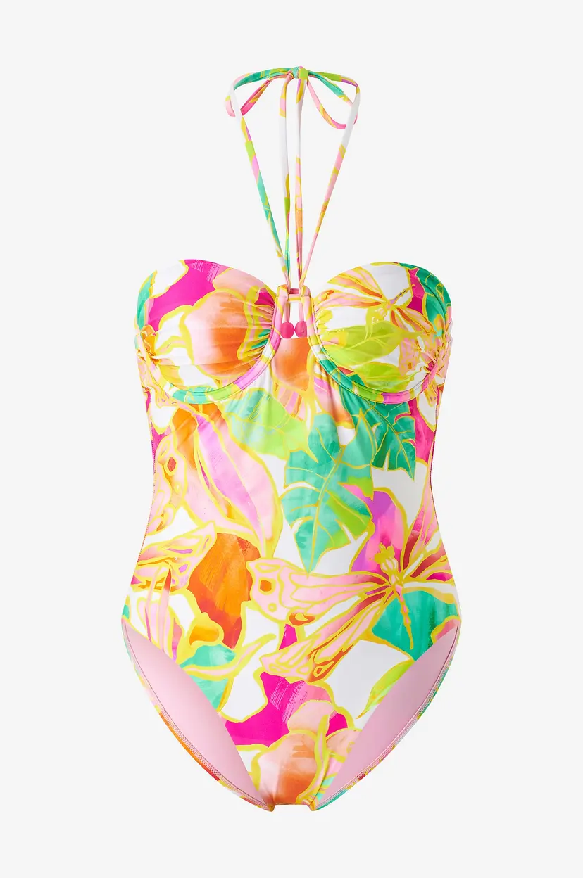 Seafolly Badedrakt Bandeau One Piece - Rosa