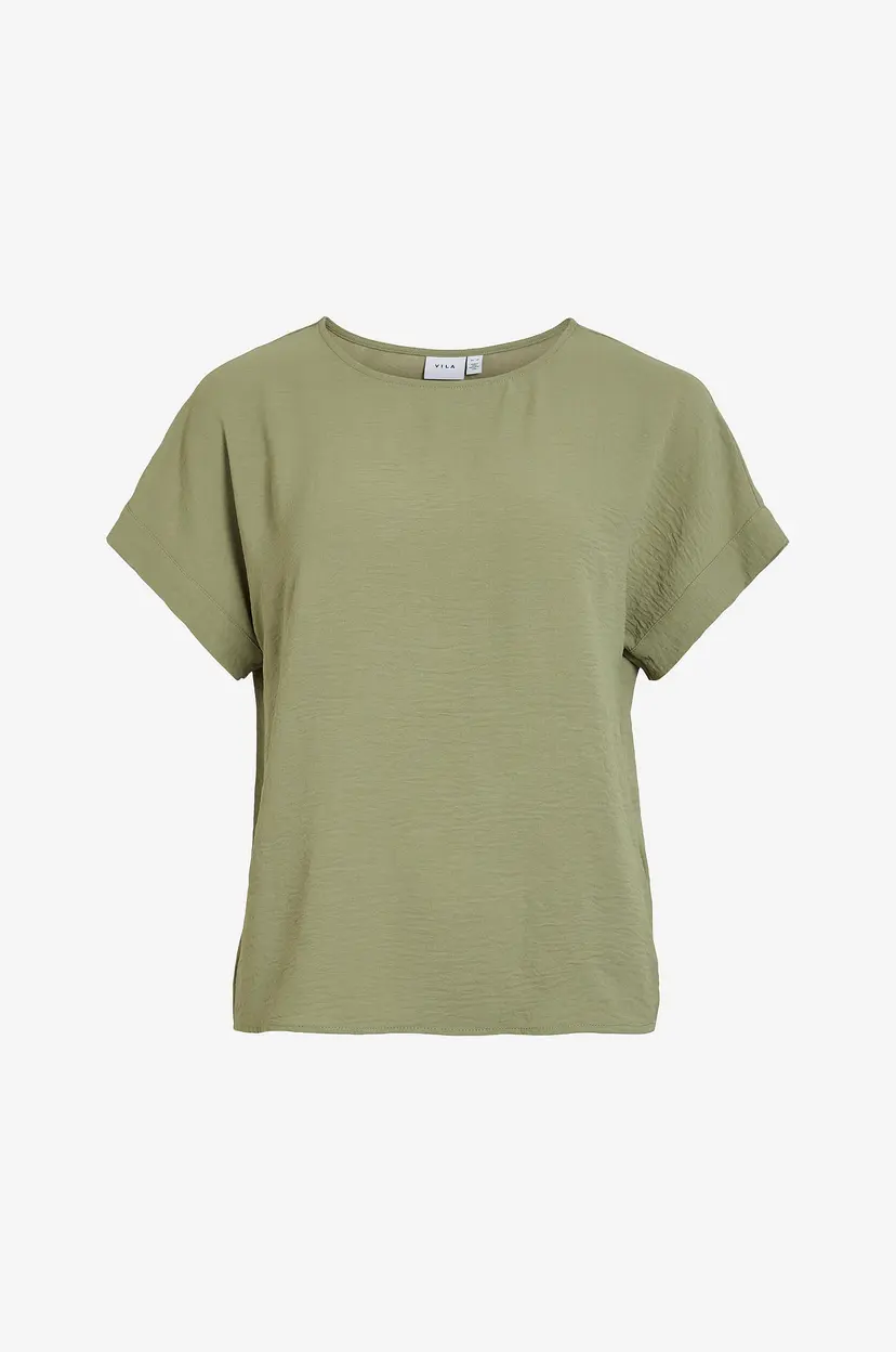 Vila Topp viJosa S/S Top - Grønn