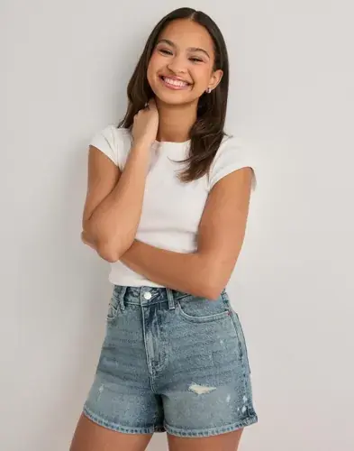 Dr Denim Dr Denim - Blå - Nora Shorts