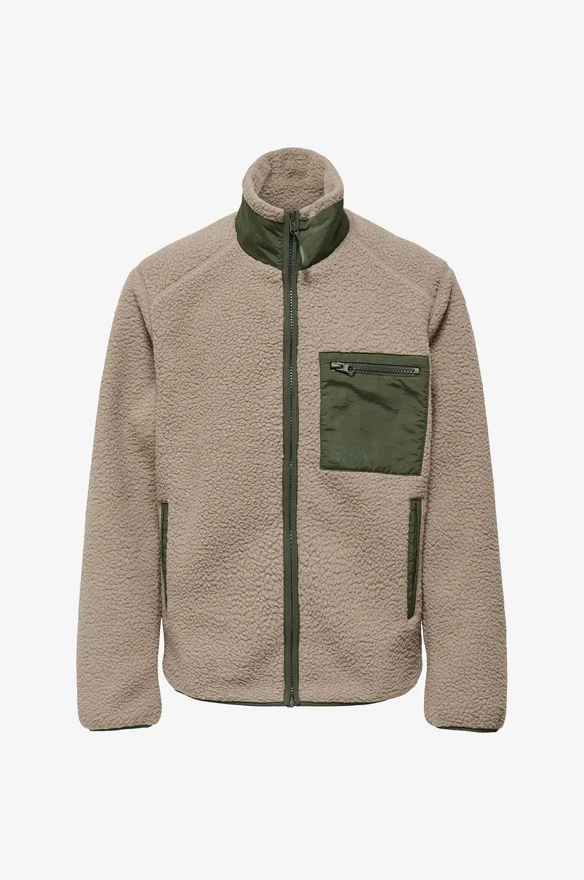 ONLY & SONS JUNIOR Teddyjakke Osjdallas Sherpa Jacket - Natur