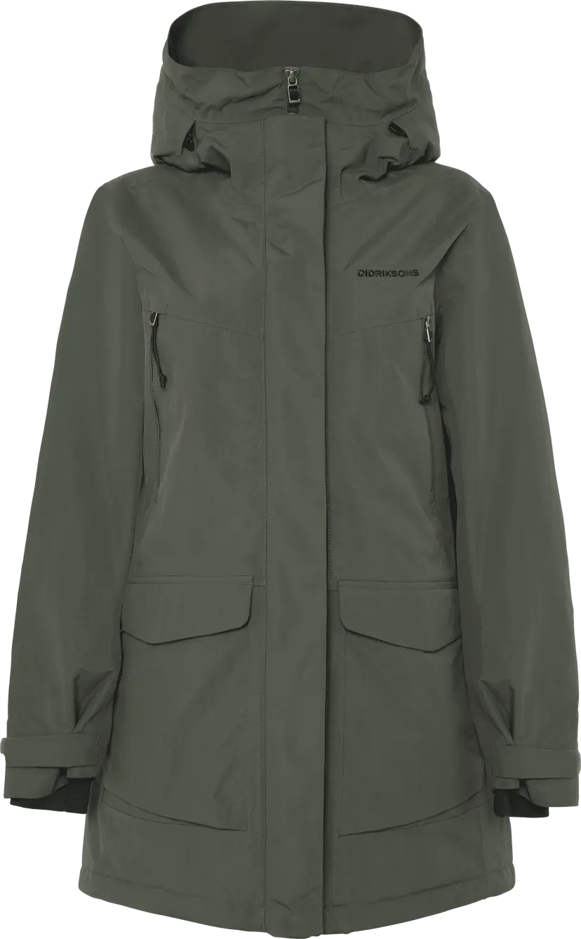 Didriksons Didriksons Women's Felia Parka Deep Green
