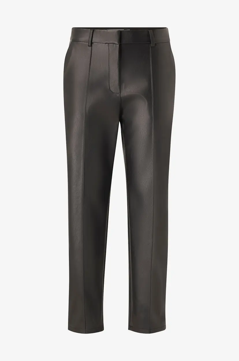 Vila Bukser viDagmar RW 7/8 Coated Pants - Svart