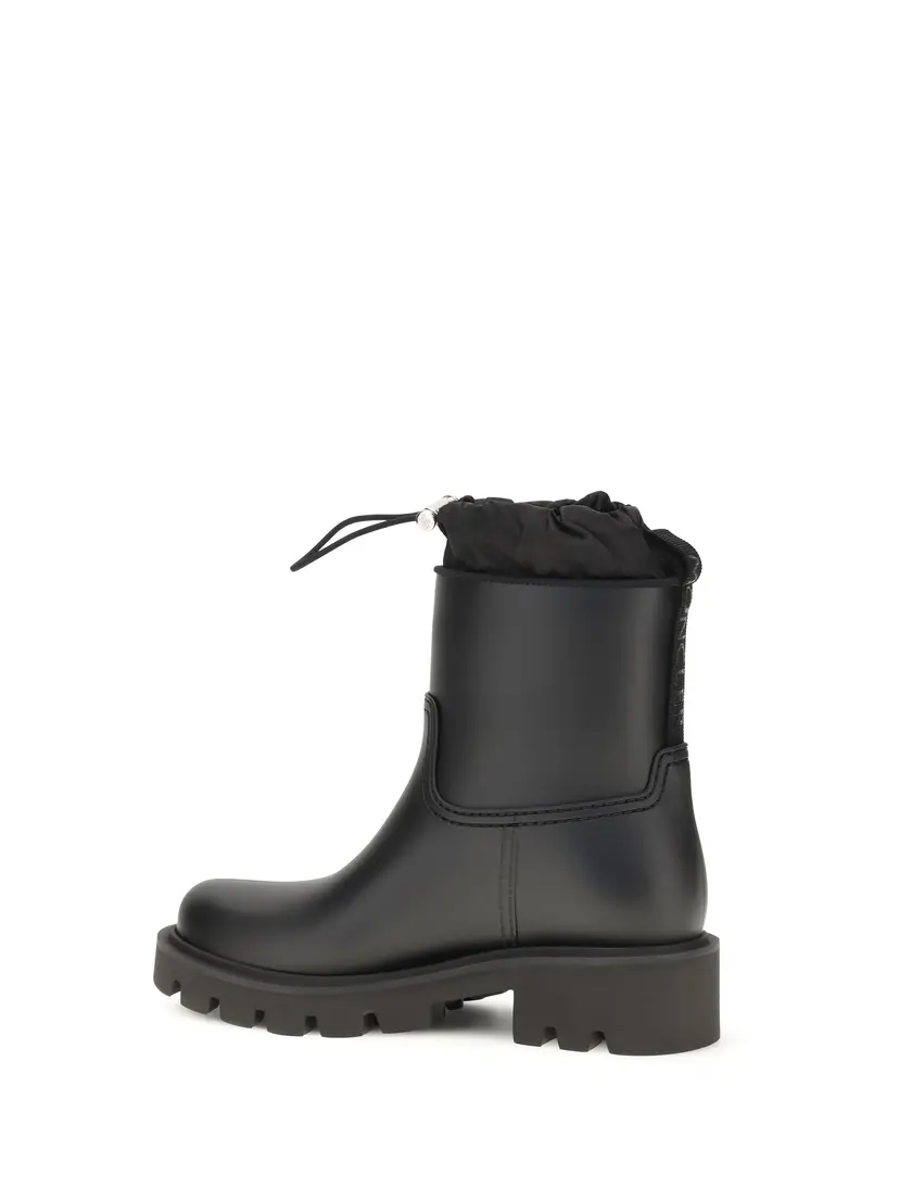 Moncler Moncler Gummistøvler – Svart