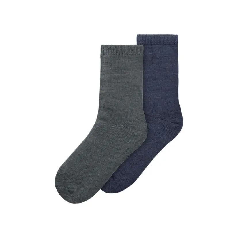 NAME IT Name It - 2 Pk Ullsokker Jr Wak Ombre/ Dark Grey Melange