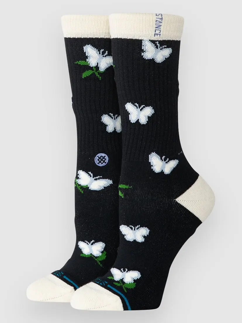 Stance Stance Meadows Crew Sokker svart