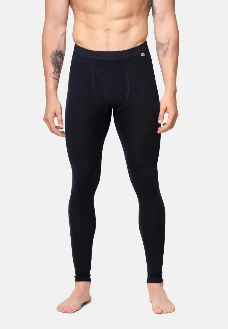 DANISH ENDURANCE DANISH ENDURANCE Merino Gylp Skiunderbukser, Sort, L