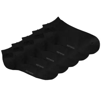 Resteröds Resteröds Strømper 5P Bamboo Ankle Socks Svart Str 40/45