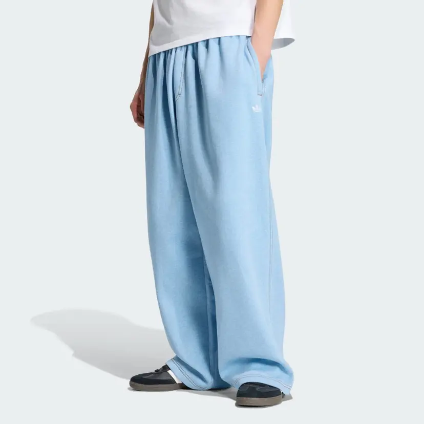Adidas TREFOIL ESSENTIALS MELANGE BAGGY OPEN HEM BUKSE
