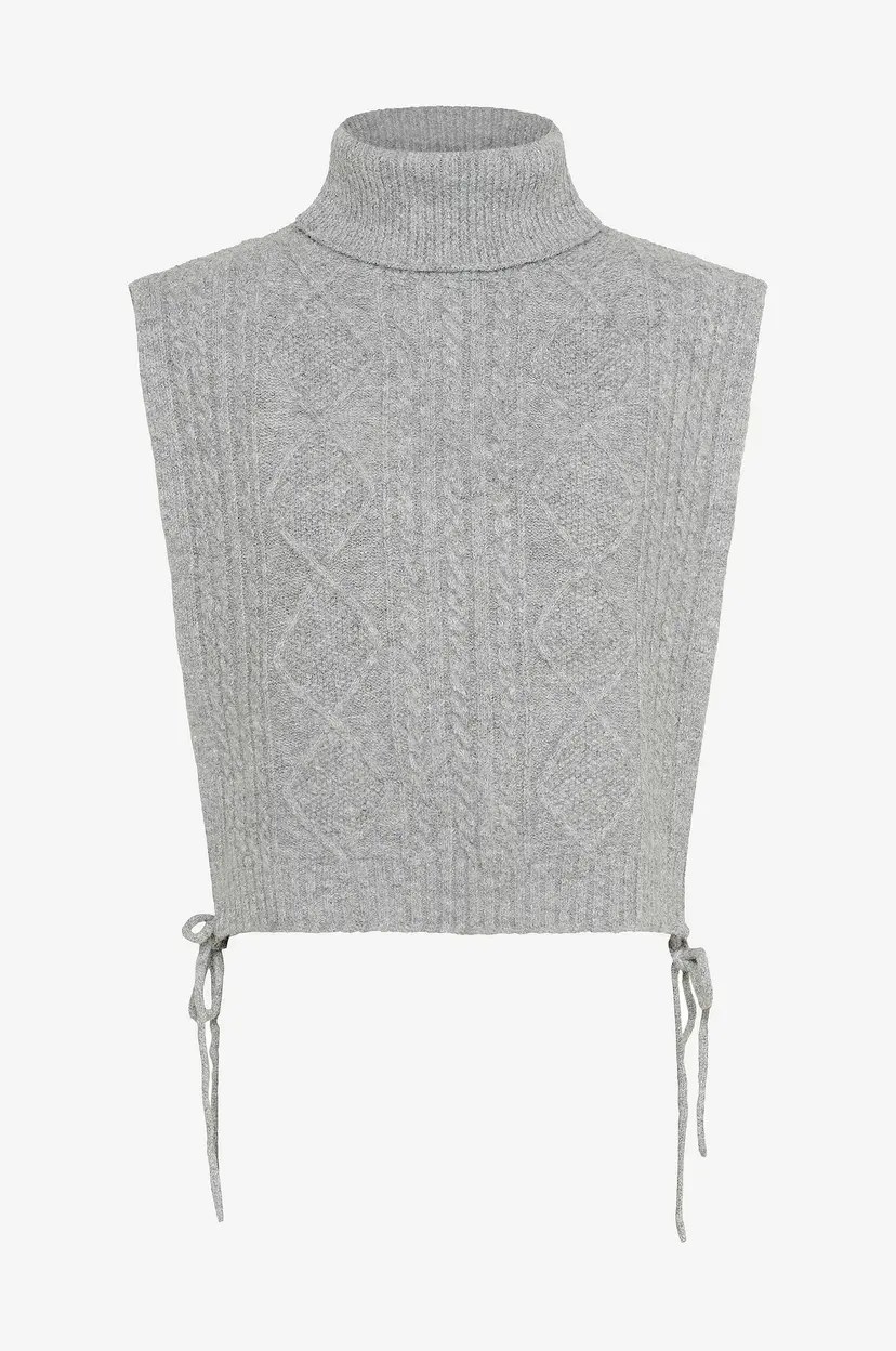 Cream Vest crFrina Knit Slipover - Grå