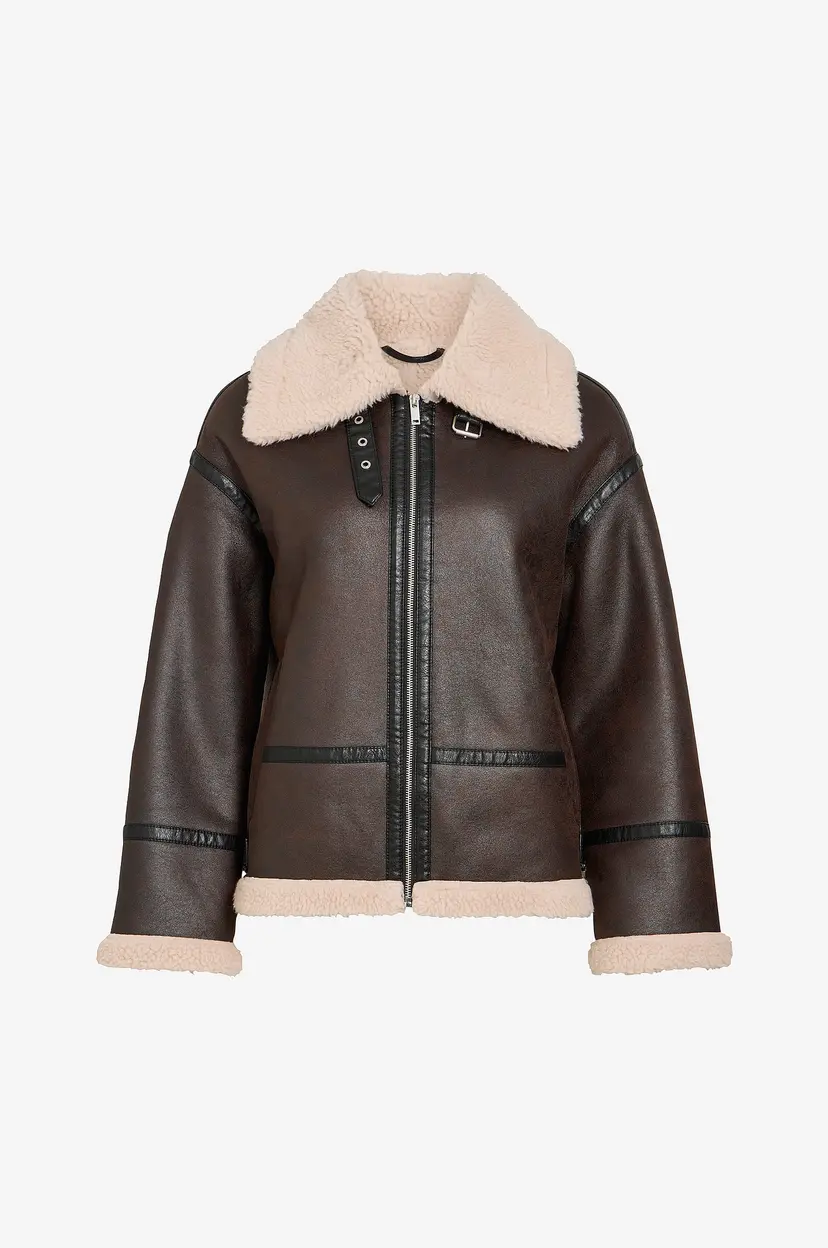 Vila Jakke Virisi L/S Jacket - Brun