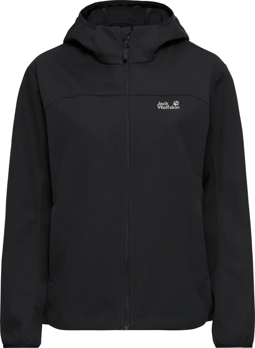 Jack Wolfskin Jack Wolfskin Women's Windhain 2 Hoody Black