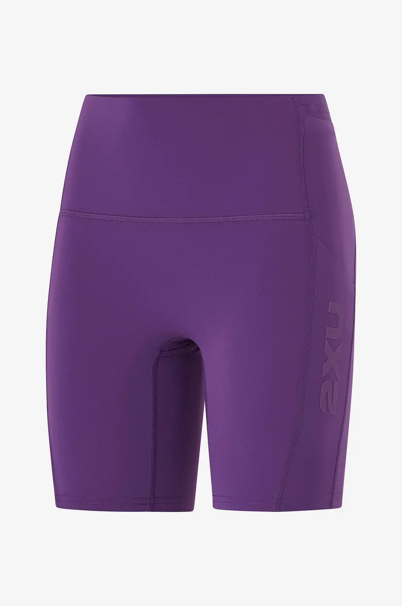 2XU Treningsshorts Form Stash Hi-Rise Bike Short - Blå