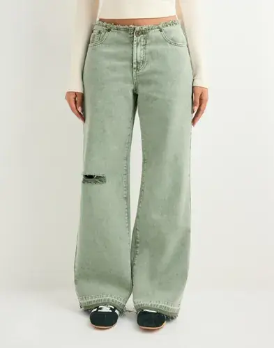 One Teaspoon One Teaspoon - Grønn - Lowriders Denim Jean