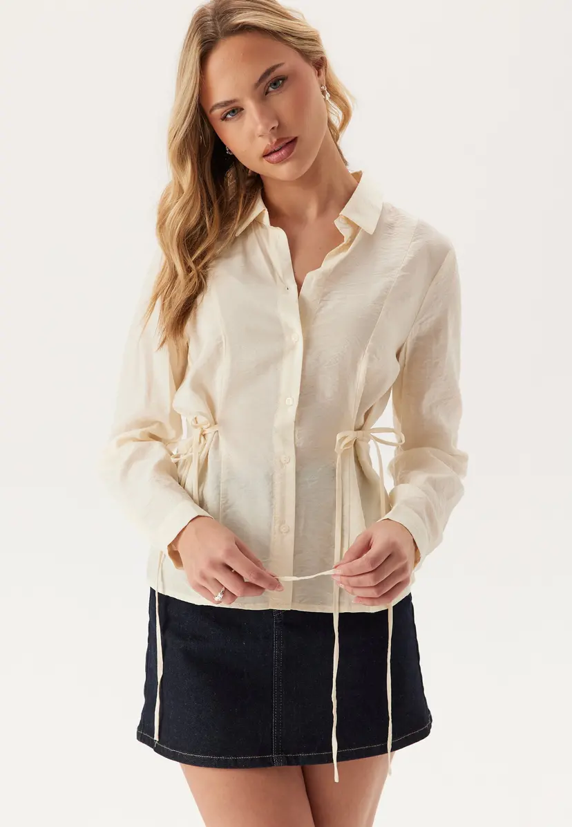 Vila Vidogma L/S TIE SHIRT TIE SHIR