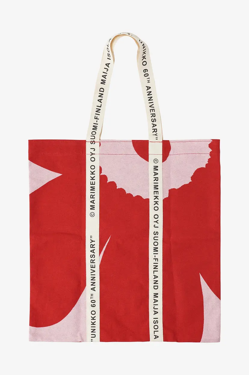 Marimekko Carrier Midi Unikko - Rød