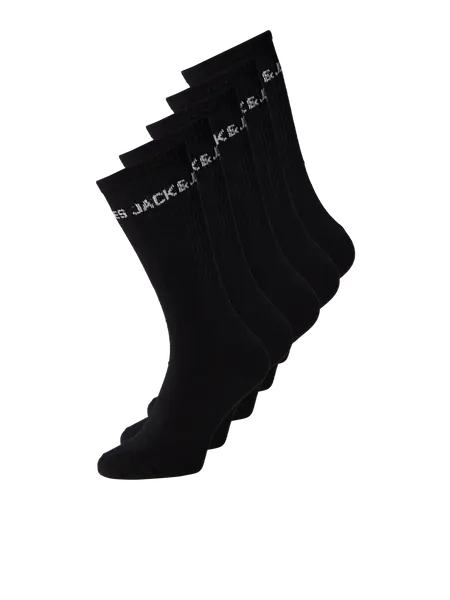 Jack & Jones Jacbasic Logo Tennis Sock 5 Pack Noos