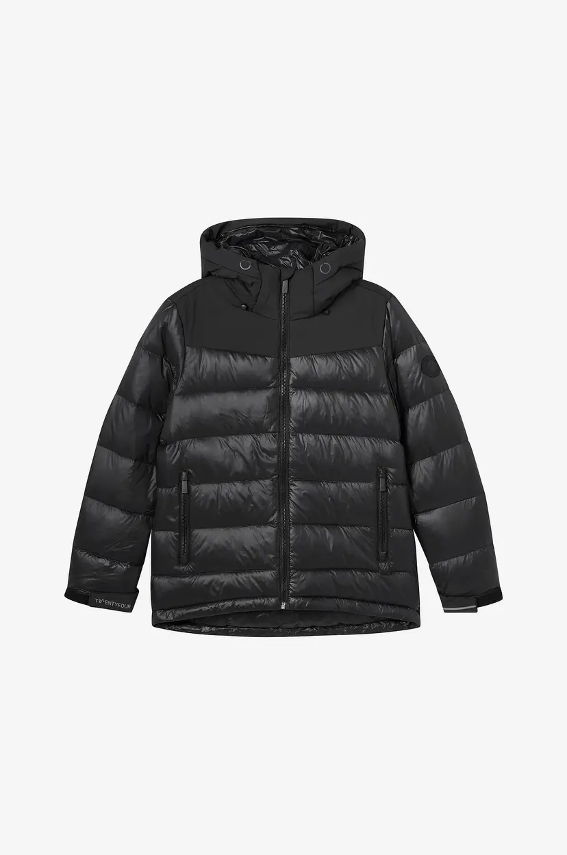 Twentyfour Dun jakke Aurora Warm Downjacket JR - Svart
