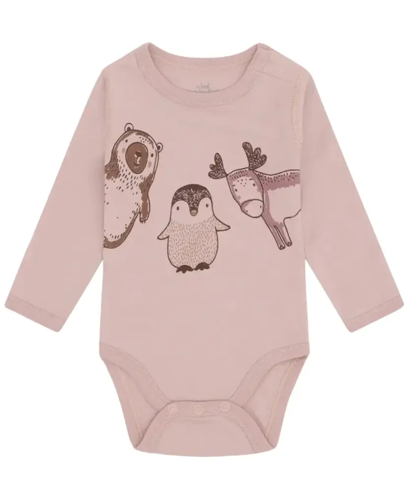 Hust and Claire Hust and Claire Baloo Animals Body Ull/Bambus Adobe Rose (98 /3 år)