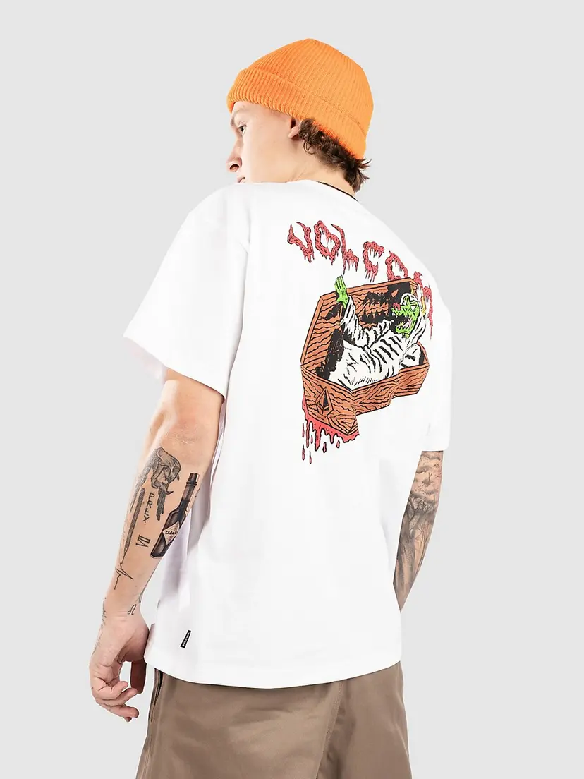 Volcom Volcom Fa JJ Villard 2 T-skjorte hvit