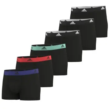 Adidas adidas 12P Active Flex Cotton Trunks Svart bomull XX-Large Herre