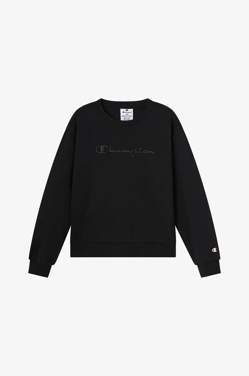 Champion Collegegenser Crewneck - Svart