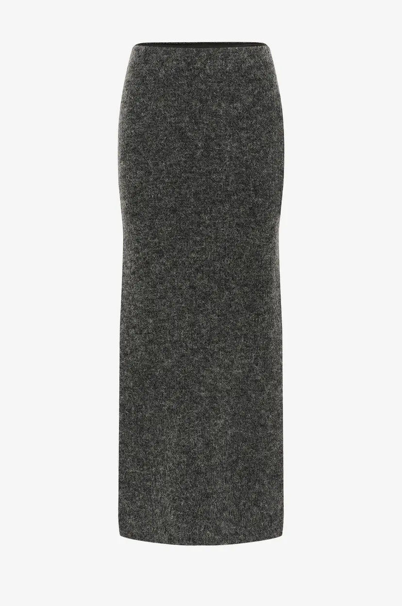 Gestuz Skjørt alphaGZ Long Skirt - Grå