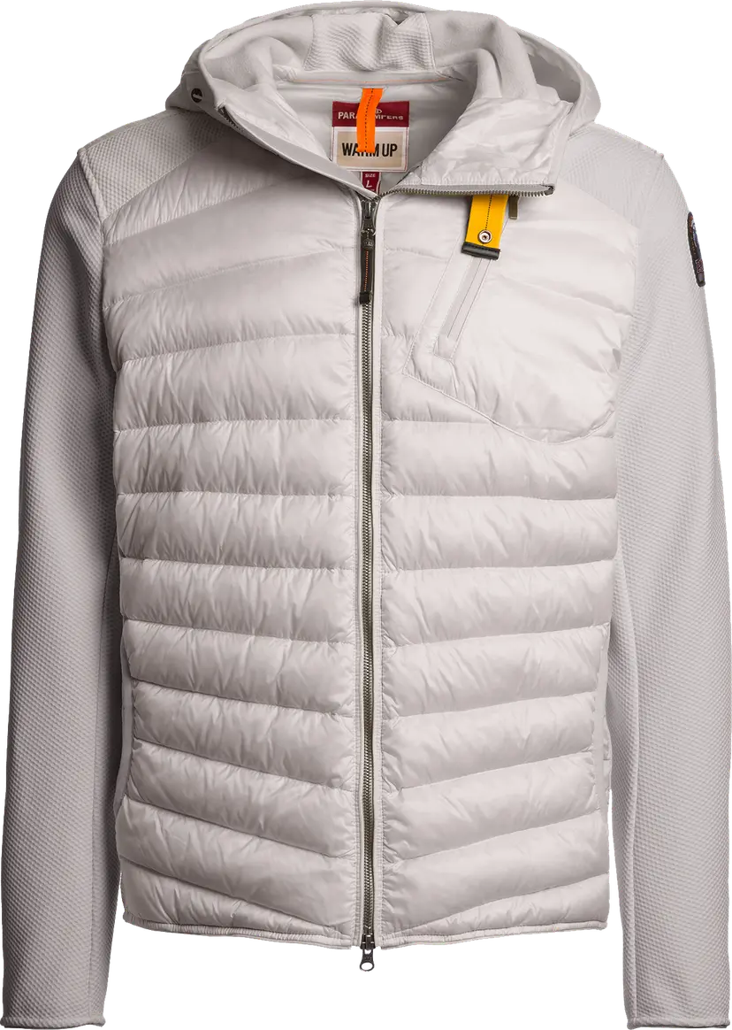 Parajumpers Parajumpers Men's Nolan Hybrid Jacket Mid Grey