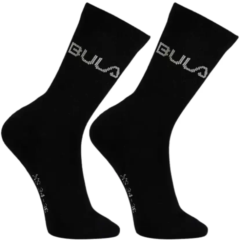 Bula Bula 2Pk Wool Socks Junior Black