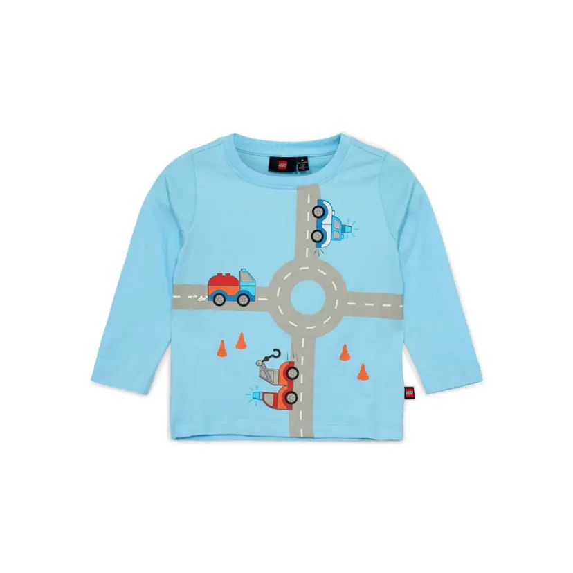 LEGO Kidswear LEGO Duplo langermet t-skjorte, Lys blå