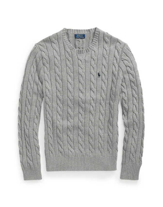 Ralph Lauren Cable-Knit Cotton Sweater