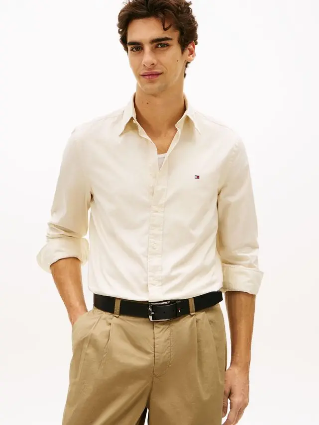 Tommy Hilfiger FLEX POPLIN SOLID RF SHIRT