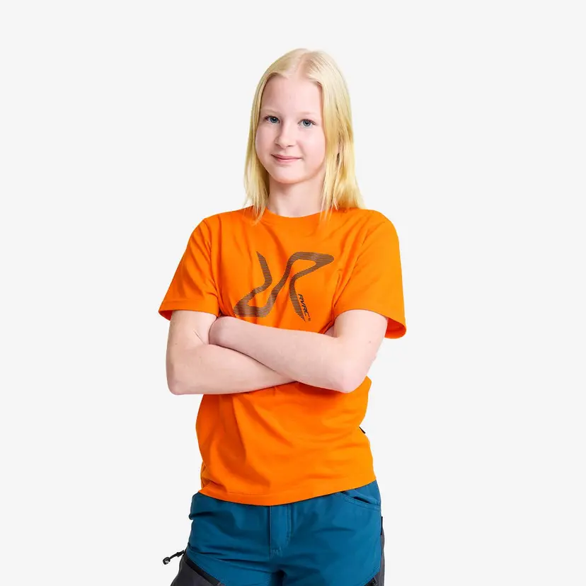 RevolutionRace Easy Graphic Logo T-shirt Teens Exuberance