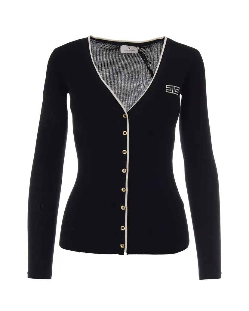 Elisabetta Franchi Elisabetta Franchi Cardigans – Svart