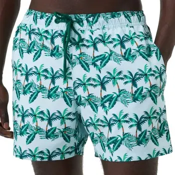 Björn Borg Björn Borg Badebukser Print Swim Shorts Grønn polyester Medium Herre
