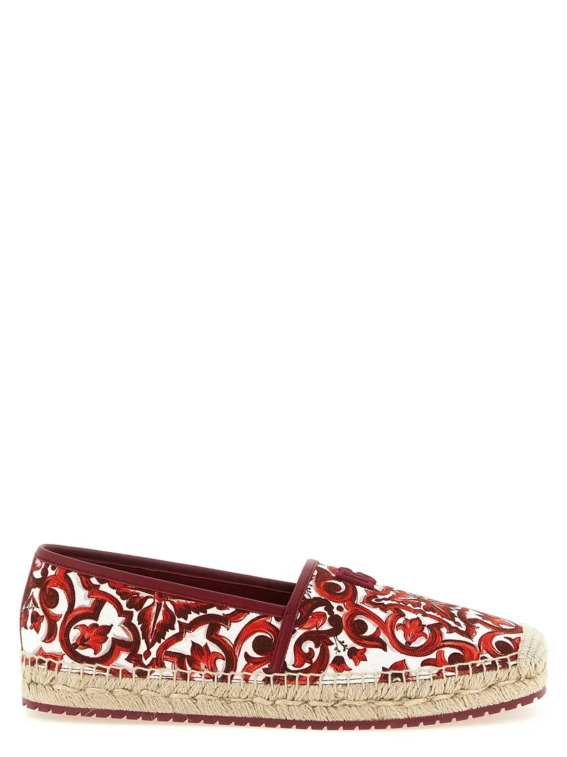 Dolce & Gabbana Dolce & Gabbana Espadrillos – Rød