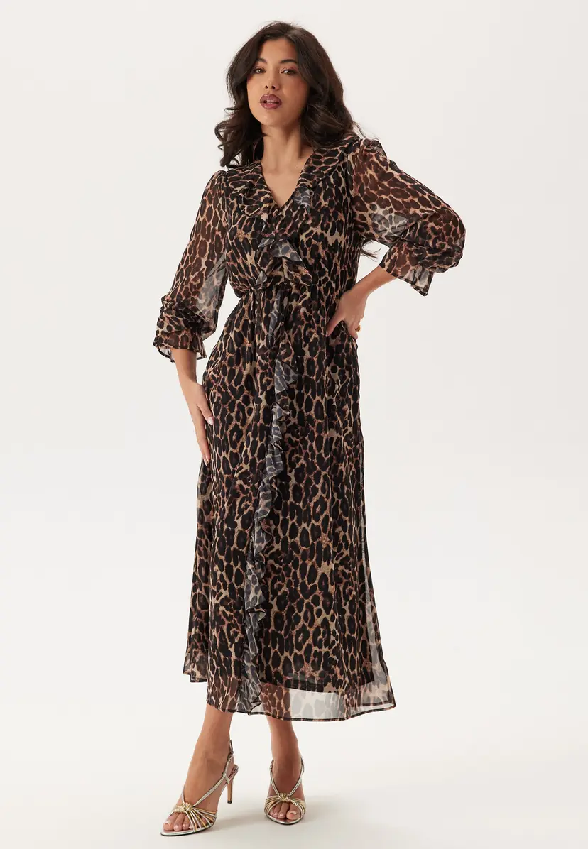Bubbleroom Flounce Midi Dress
