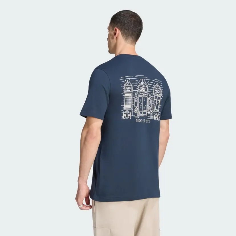 Adidas MILANO SHOP GRAPHIC LOOSE T-SKJORTE