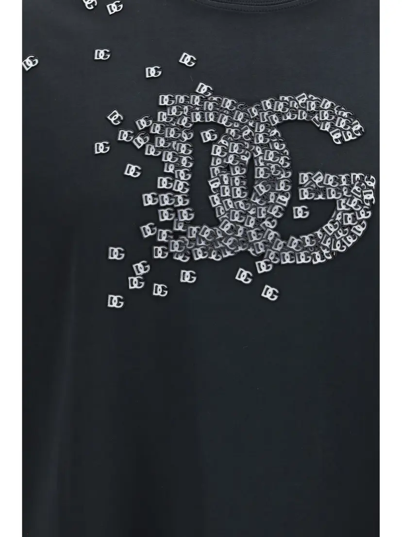 Dolce & Gabbana Dolce & Gabbana T-skjorter – Svart