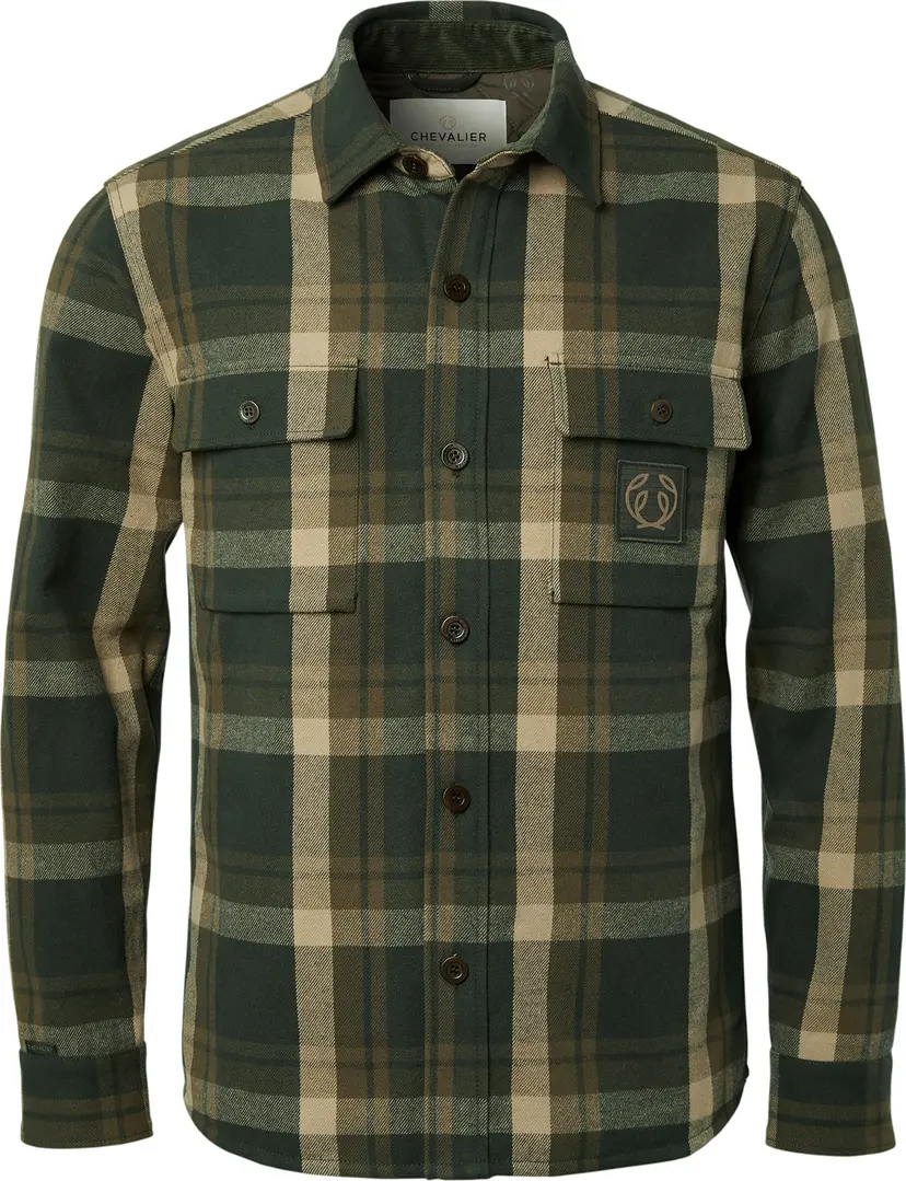 Chevalier Chevalier Men's Axe Overshirt Green Checked