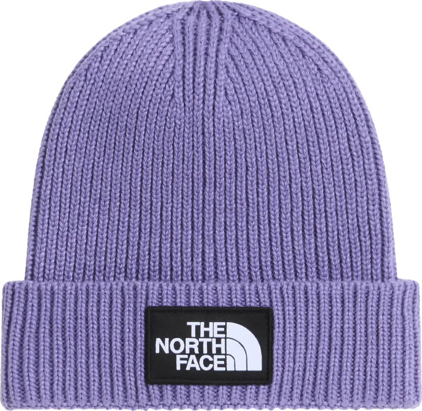 The North Face The North Face Kids' TNF Logo Box Cuffed Beanie Grounded Plum