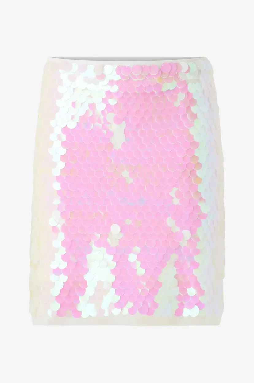 Bubbleroom Skjørt Sequin Mini Skirt - Rosa