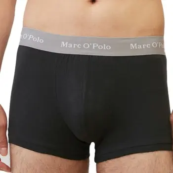 Marc O'Polo Marc O Polo Cotton Trunks 6P Svart/Grå bomull XX-Large Herre