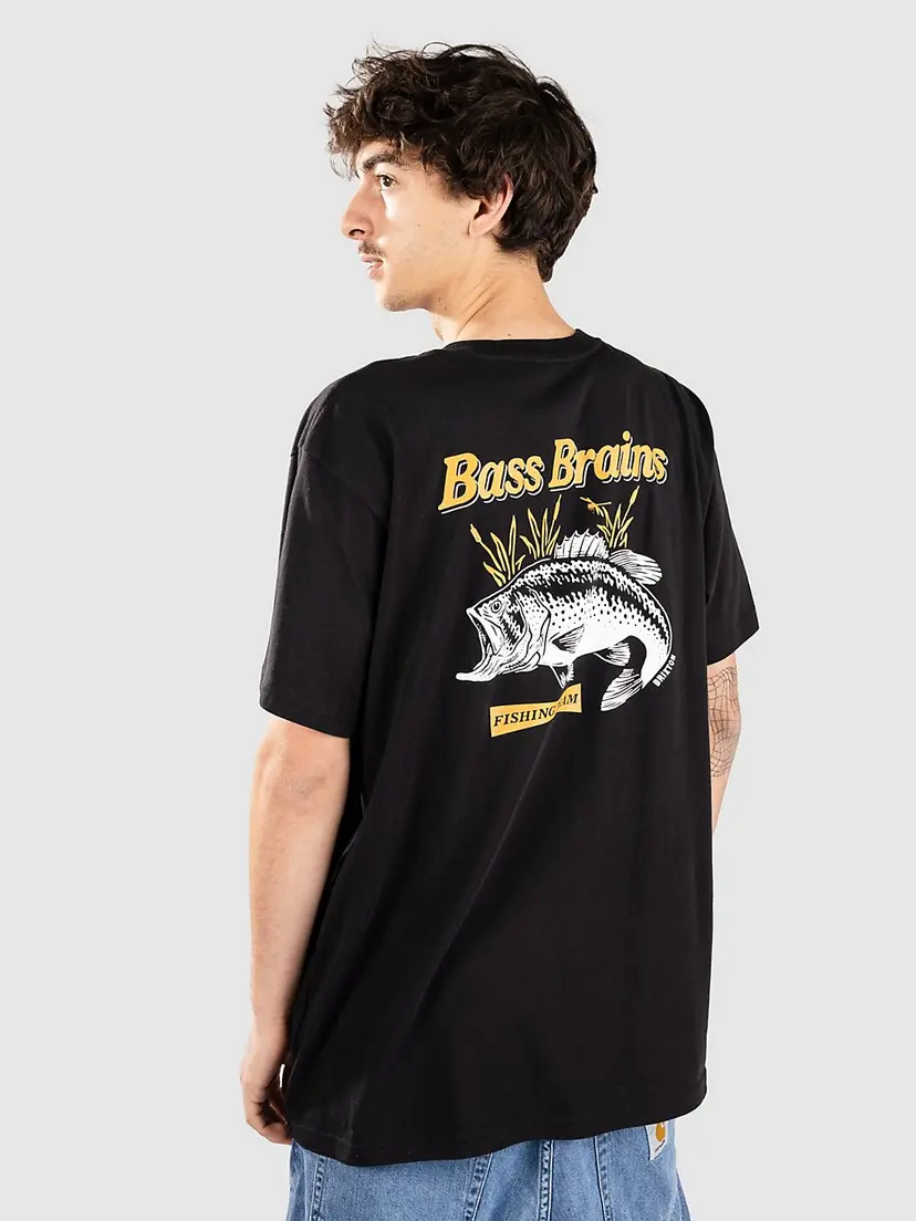 Brixton Brixton Bass Brains T-skjorte svart