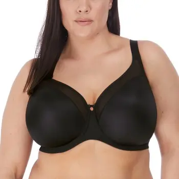 Elomi Elomi BH Smooth Underwired Bra Svart E 100 Dame