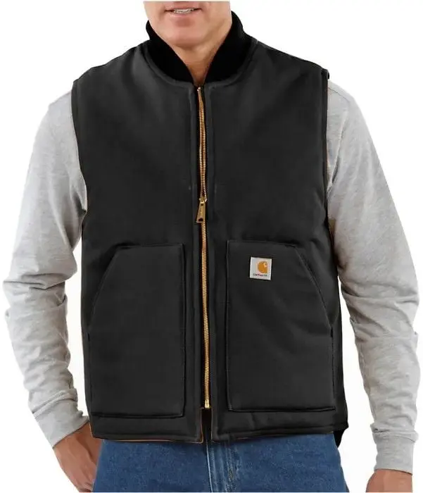 Carhartt Workwear Carhartt Workwear M's Insulated Rib Collar Vest Carhartt® Black