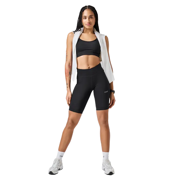 Casall Sportswear Essential Treningsshorts Høy Midje Svart