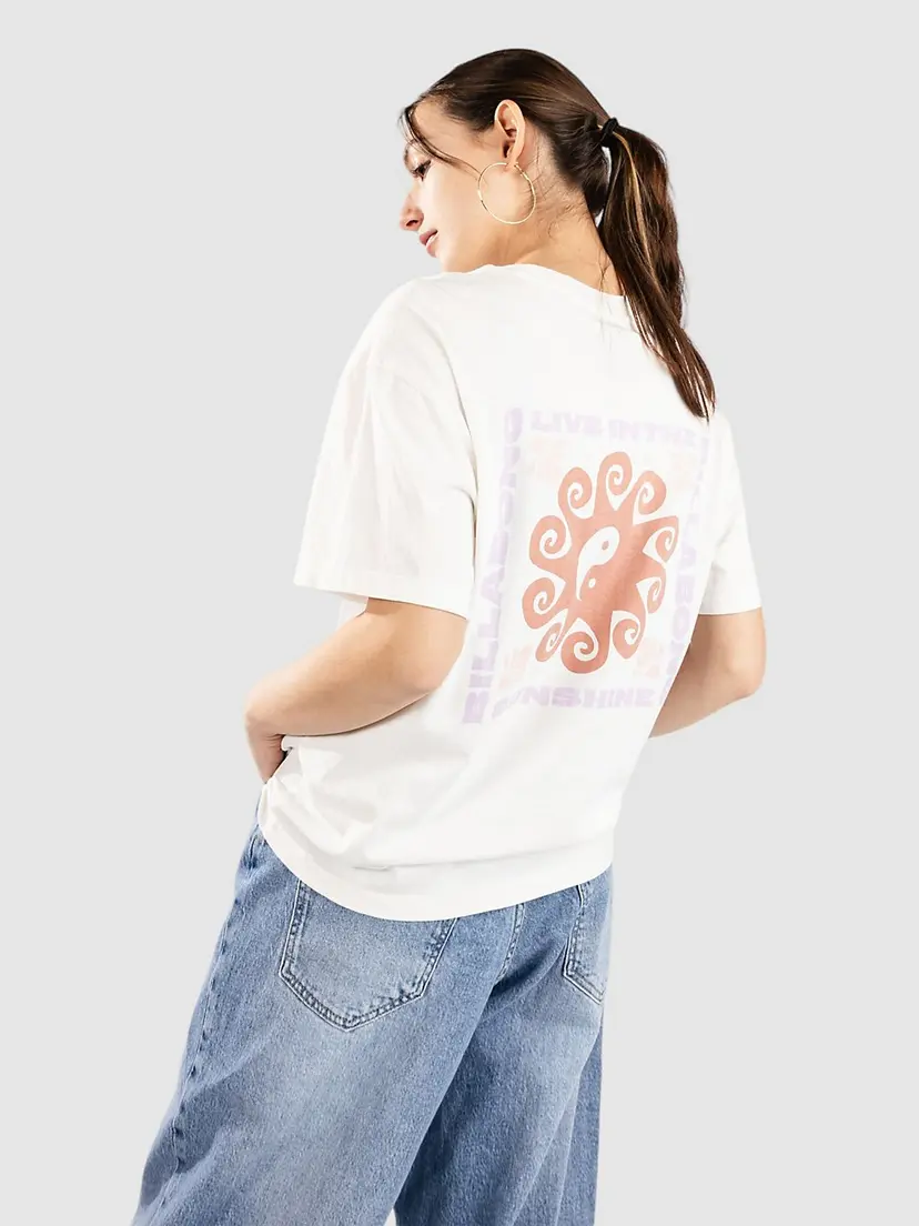 Billabong Billabong Sunshine Living T-skjorte hvit
