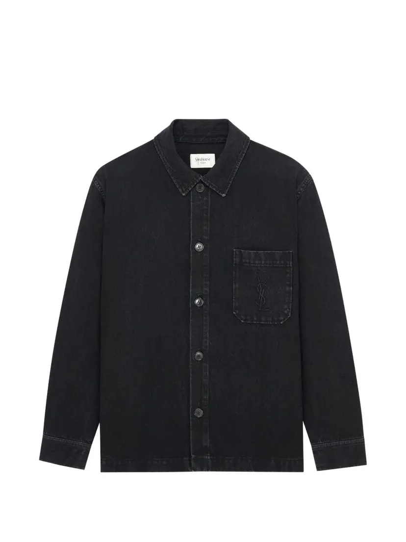 Saint Laurent Saint Laurent Skjorter – Svart