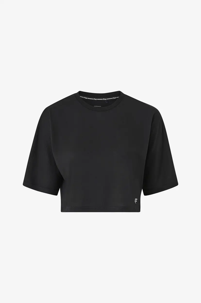 Fila Topp Recanati Cropped Shirt - Svart